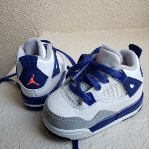 Baby Jordan's / size 4c. / blue and white